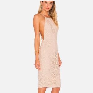 Arlie Isolia Dress (revolve) lace midi size small